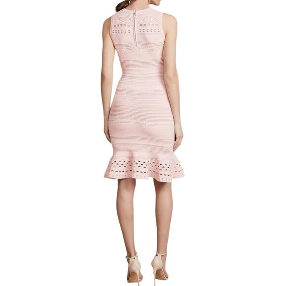 Milly Knit Mini Mermaid Dress Petite Size 2 Baby  Pink - Picture 4 of 16